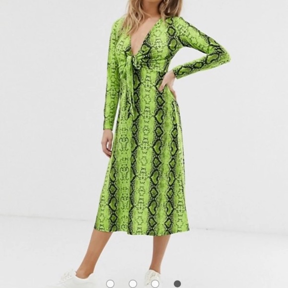 *Asos snake print dress - Picture 5 of 8
